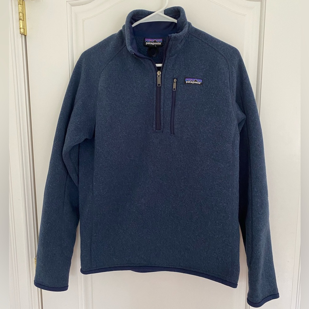 Patagonia Navy Quarter Zip Men’s Small